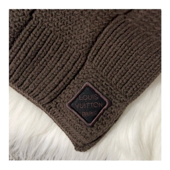 Louis Vuitton Damier Ebene Wool Scarf ✨ - Picture 8 of 10